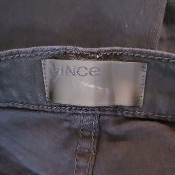 Vince Skinny Jeans 26 Black Stretch Mid Rise Ankle - Picture 7 of 8